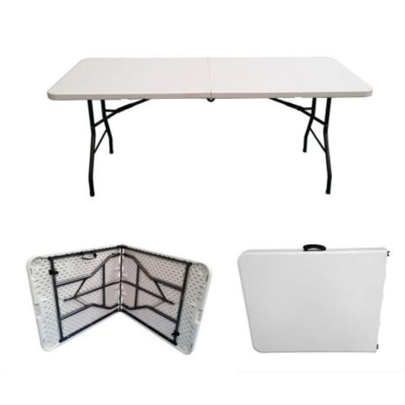 White Folding Table